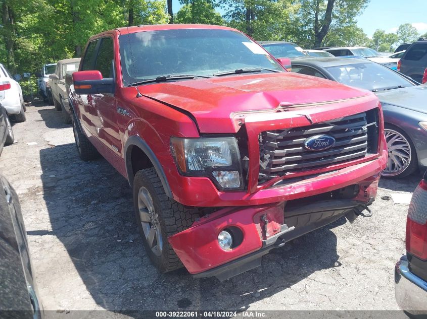 2012 Ford F-150 Fx4 VIN: 1FTFW1ET3CFA08595 Lot: 39222061