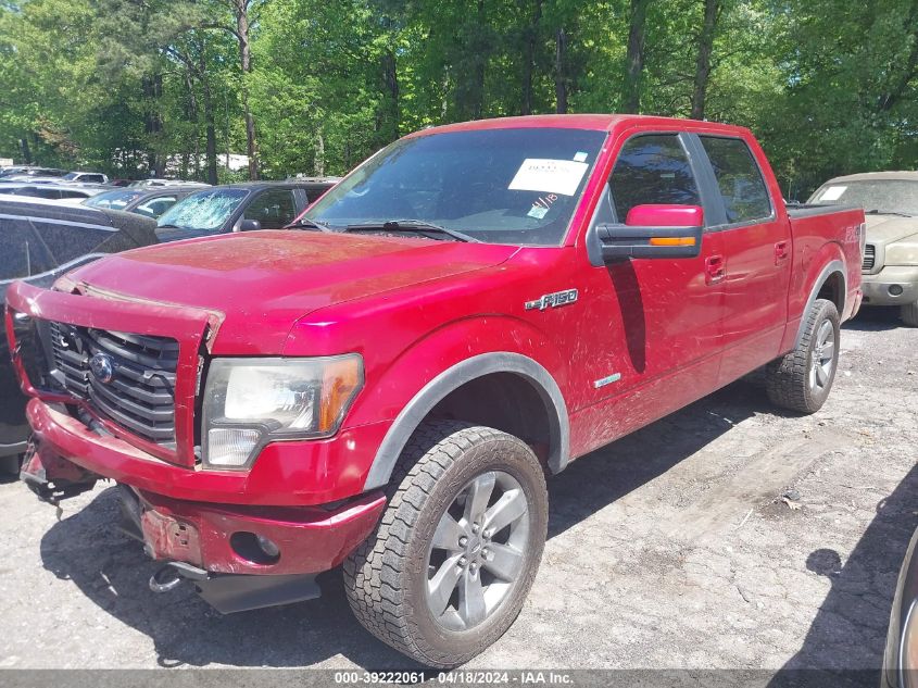 2012 Ford F-150 Fx4 VIN: 1FTFW1ET3CFA08595 Lot: 39222061
