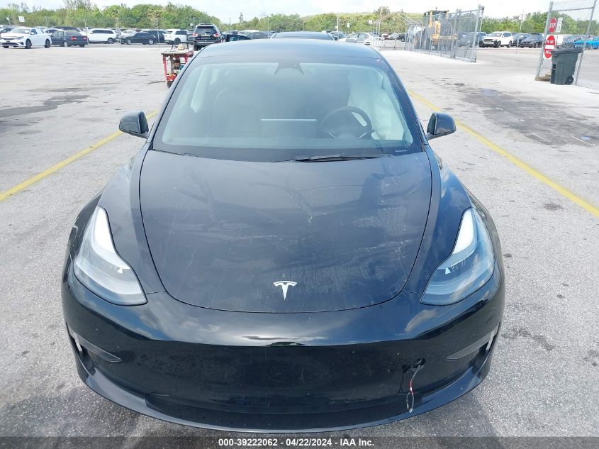 2023 Tesla Model 3 Rear-Wheel Drive VIN: 5YJ3E1EA8PF428741 Lot: 39222062