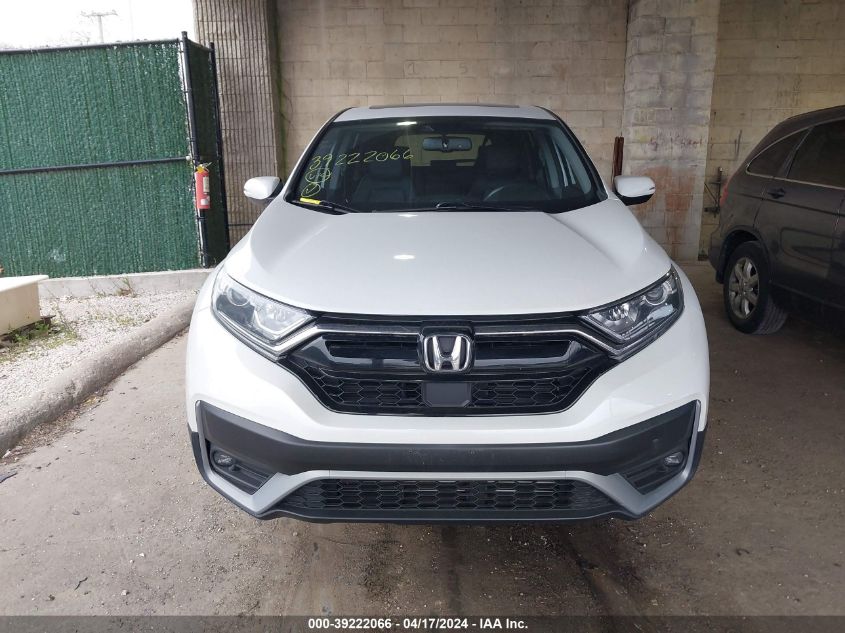 2020 Honda Cr-V 2Wd Ex-L VIN: 2HKRW1H81LH415616 Lot: 39222066