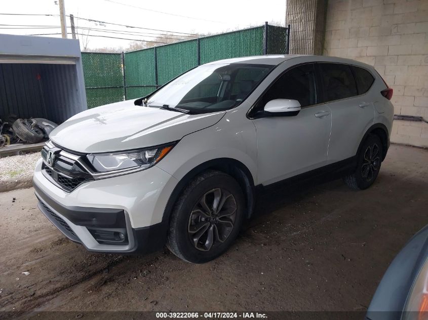 2020 Honda Cr-V 2Wd Ex-L VIN: 2HKRW1H81LH415616 Lot: 39222066