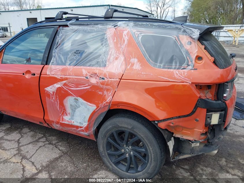 2017 Land Rover Discovery Sport Hse VIN: SALCR2BG7HH661894 Lot: 39222067