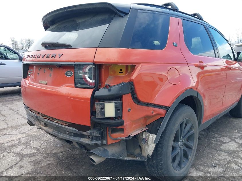 2017 Land Rover Discovery Sport Hse VIN: SALCR2BG7HH661894 Lot: 39222067