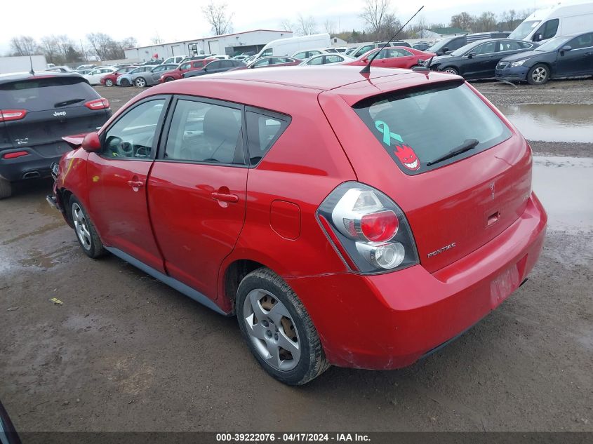 2009 Pontiac Vibe VIN: 5Y2SP67889Z422352 Lot: 39222076