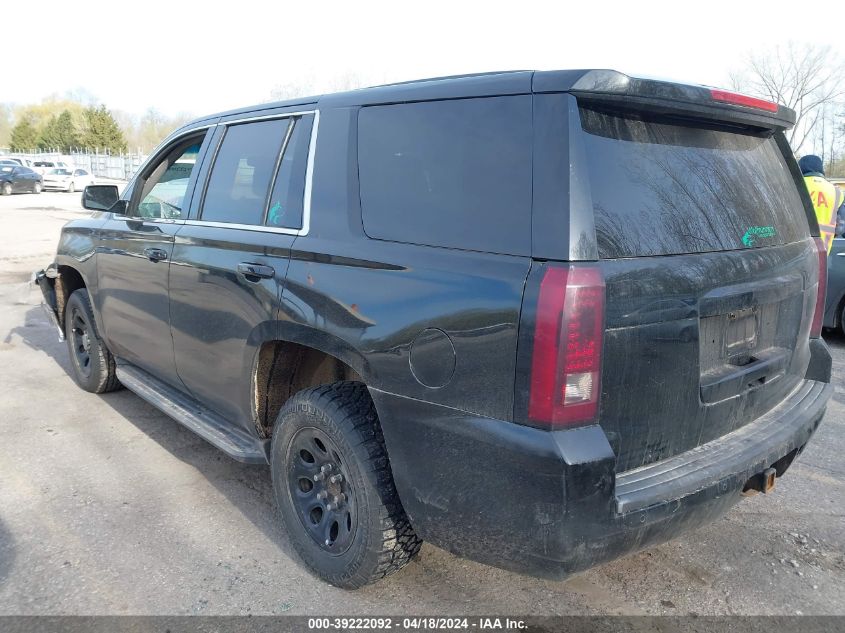 2016 Chevrolet Tahoe Commercial Fleet VIN: 1GNLCDECXGR148393 Lot: 39222092