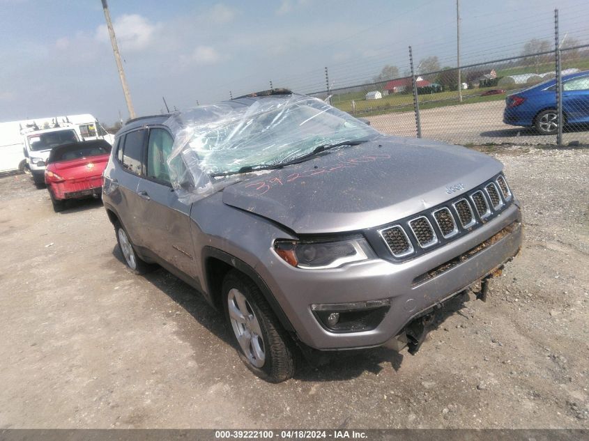 2018 Jeep Compass Latitude 4X4 VIN: 3C4NJDBB8JT392707 Lot: 39222100