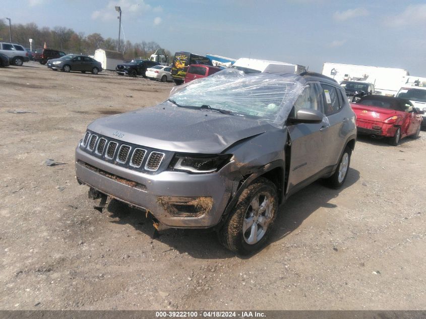 2018 Jeep Compass Latitude 4X4 VIN: 3C4NJDBB8JT392707 Lot: 39222100