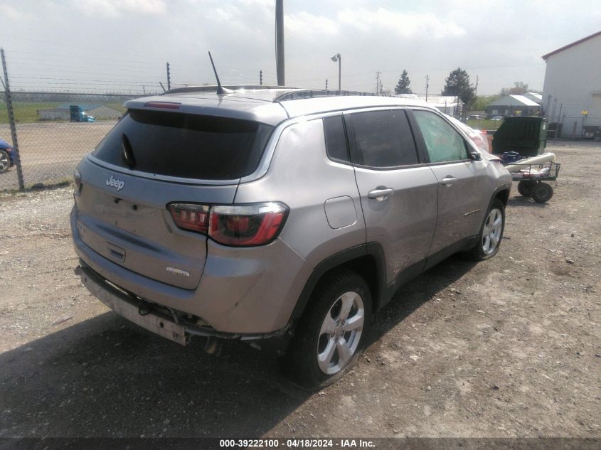 2018 Jeep Compass Latitude 4X4 VIN: 3C4NJDBB8JT392707 Lot: 39222100