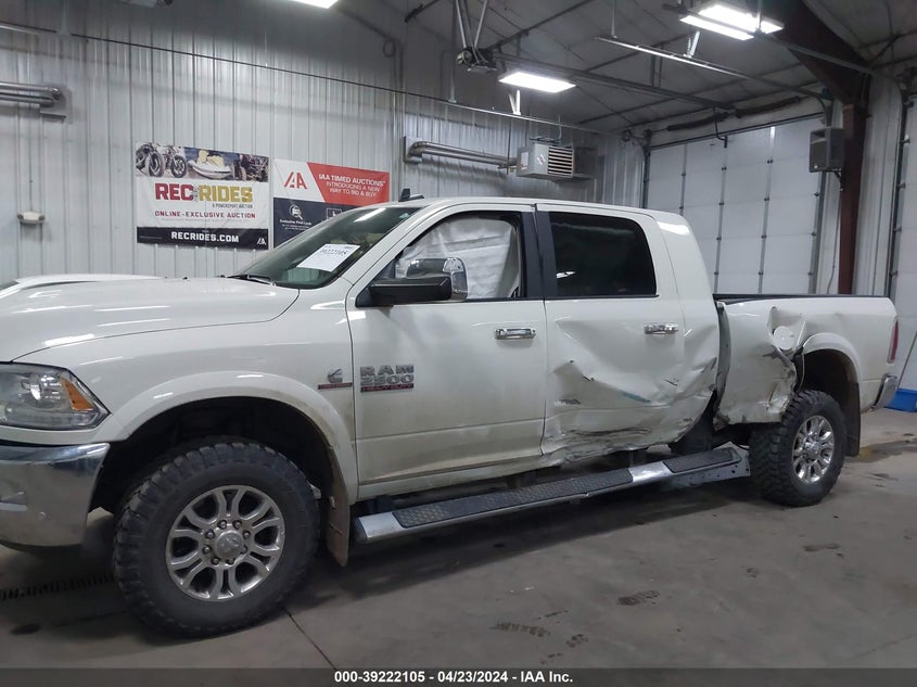 2018 RAM 2500 LARAMIE - 3C6UR5NL6JG399864