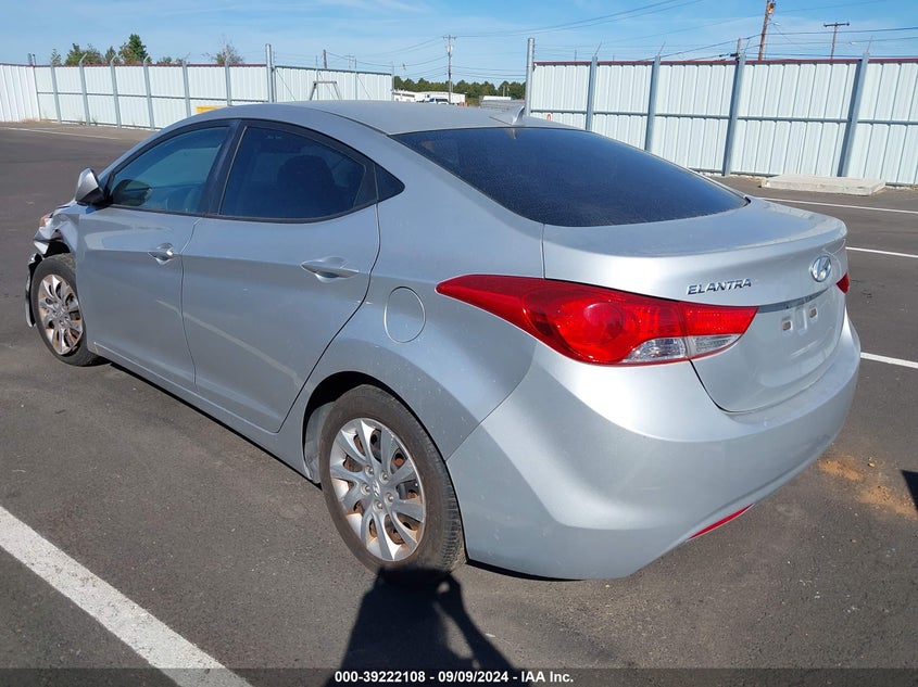 2012 HYUNDAI ELANTRA VIN: KMHDH4AE2CU377045