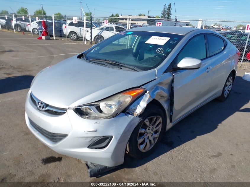 2012 Hyundai Elantra Gls (Ulsan Plant) VIN: KMHDH4AE2CU377045 Lot: 39222108