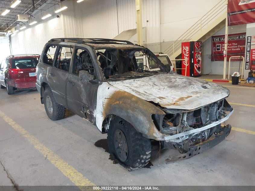 2000 Toyota Land Cruiser VIN: JT3HT05JXY0080502 Lot: 39222110