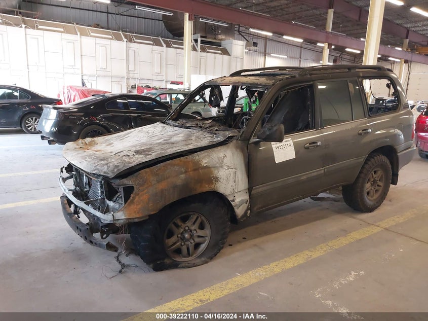 2000 Toyota Land Cruiser VIN: JT3HT05JXY0080502 Lot: 39222110