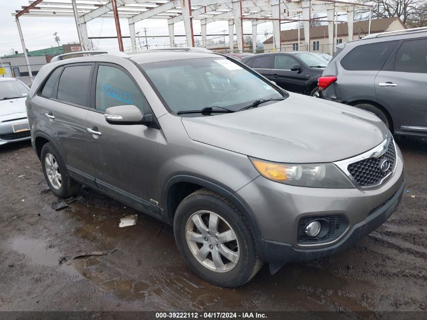 2011 Kia Sorento Lx VIN: 5XYKTCA15BG154676 Lot: 39222112