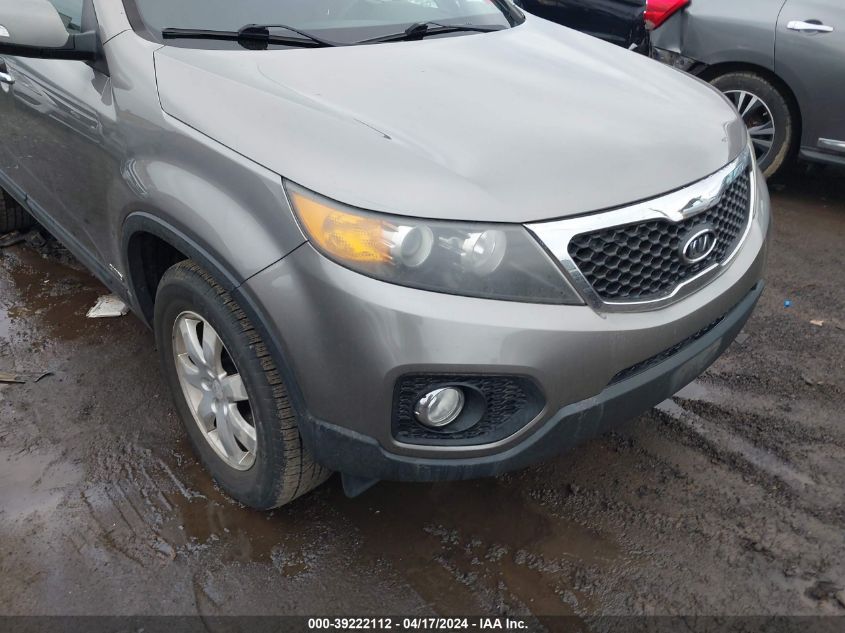 2011 Kia Sorento Lx VIN: 5XYKTCA15BG154676 Lot: 39222112