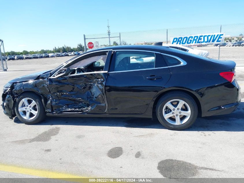 2022 Chevrolet Malibu Fwd Ls VIN: 1G1ZB5ST0NF187355 Lot: 39222116