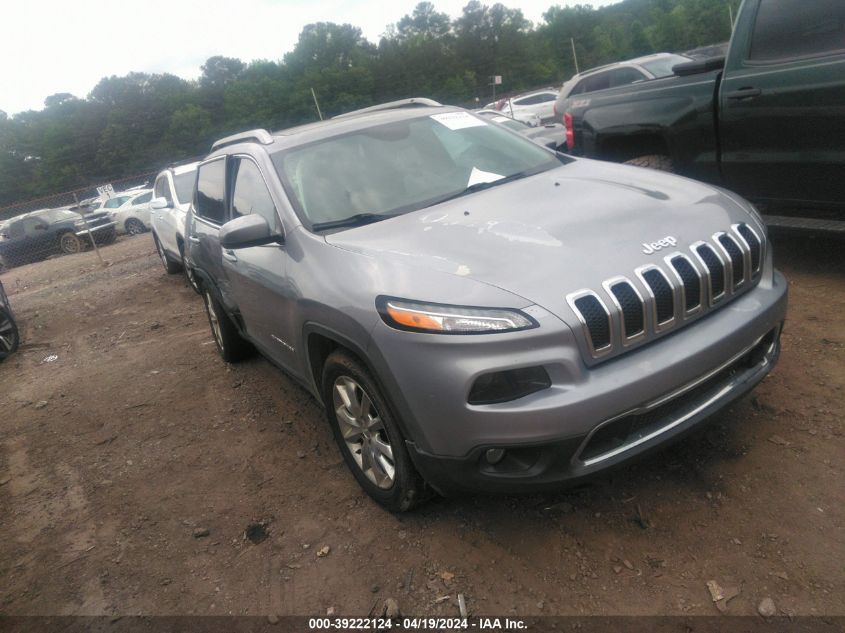 2014 Jeep Cherokee Limited VIN: 1C4PJLDS6EW188469 Lot: 39222124