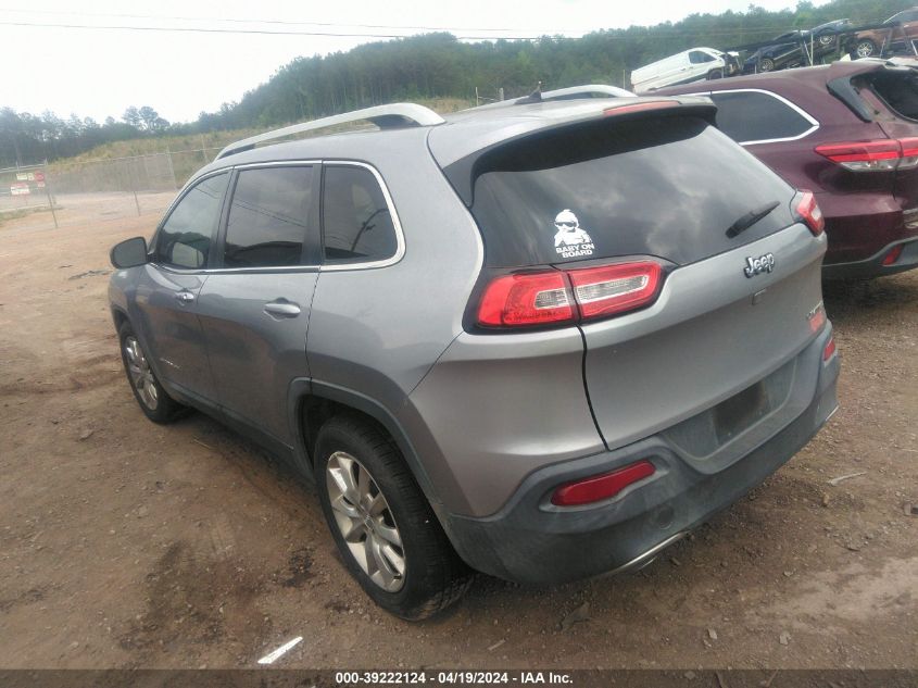 2014 Jeep Cherokee Limited VIN: 1C4PJLDS6EW188469 Lot: 39222124