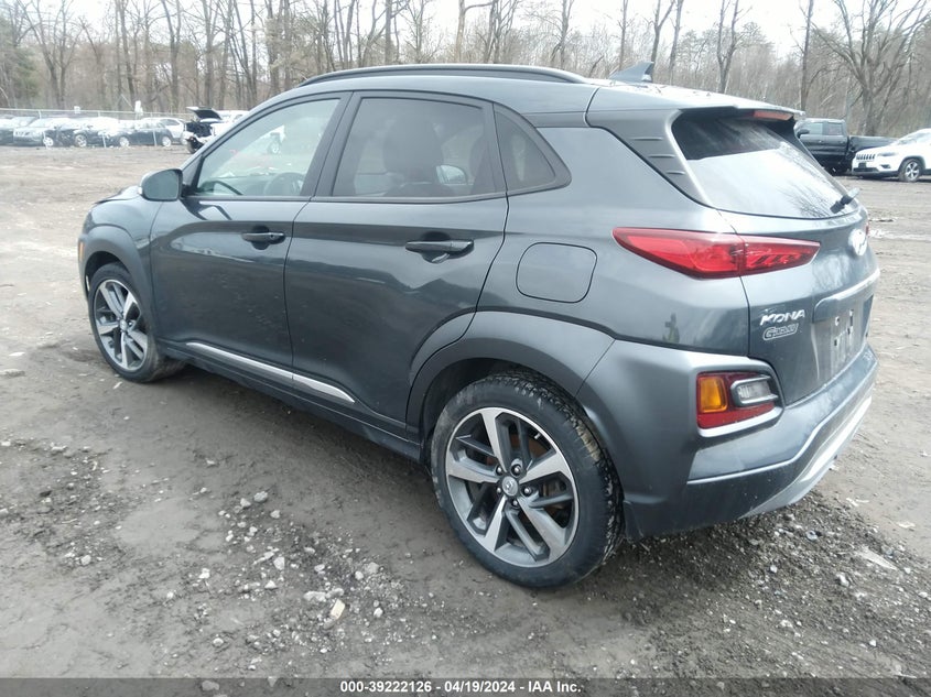VIN KM8K3CA52MU680375 2021 HYUNDAI KONA LIMITED