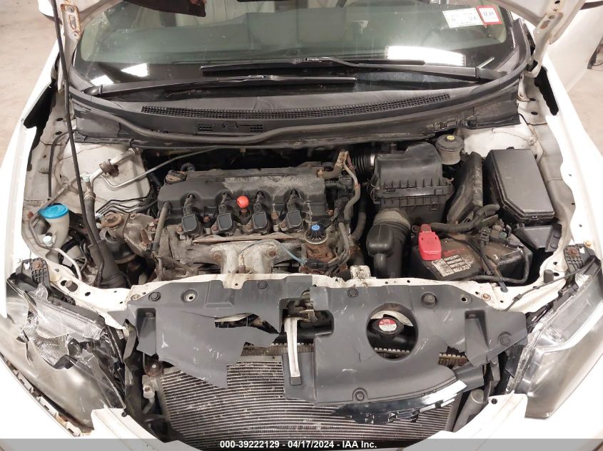 2013 Honda Civic Ex-L VIN: 19XFB2F9XDE021456 Lot: 39222129