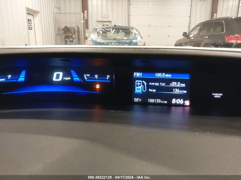 2013 Honda Civic Ex-L VIN: 19XFB2F9XDE021456 Lot: 39222129