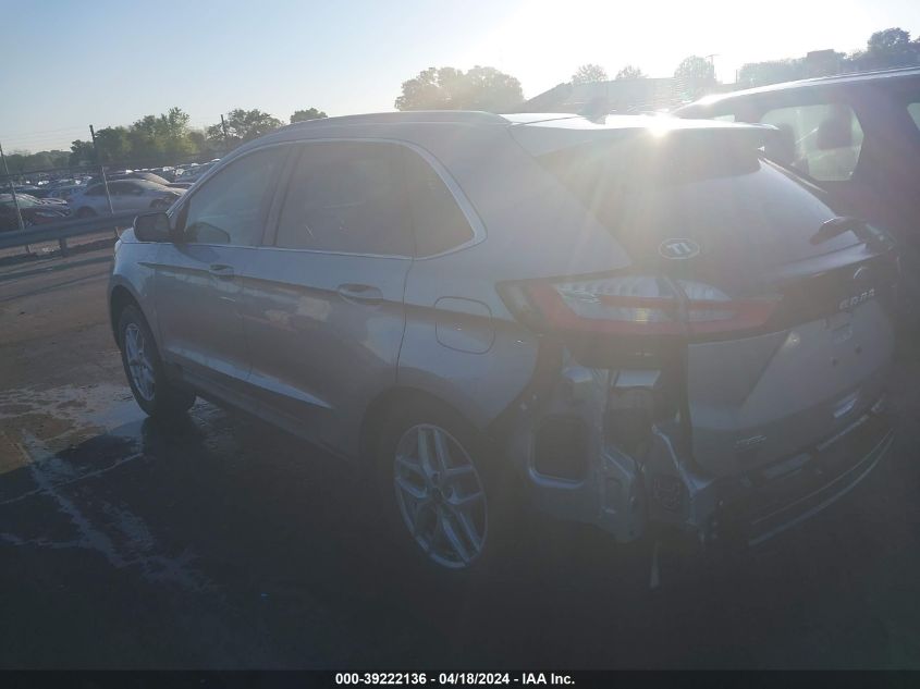 2021 Ford Edge Sel VIN: 2FMPK3J97MBA47856 Lot: 39222136