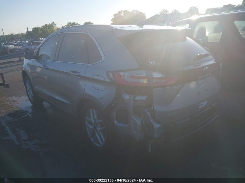2021 Ford Edge Sel VIN: 2FMPK3J97MBA47856 Lot: 39222136