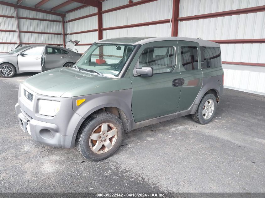 2004 Honda Element Ex VIN: 5J6YH27614L023481 Lot: 39222142