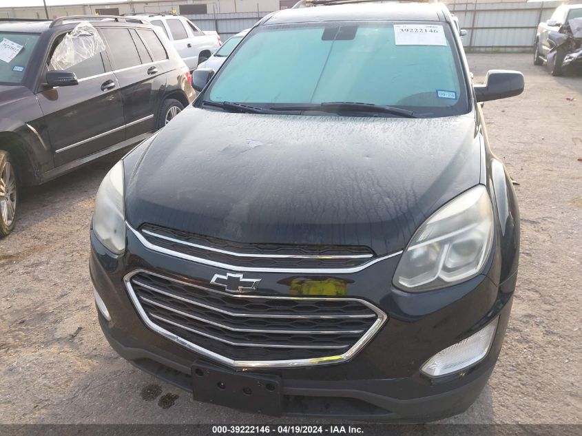 2016 Chevrolet Equinox Lt VIN: 2GNALCEK3G6193678 Lot: 39222146