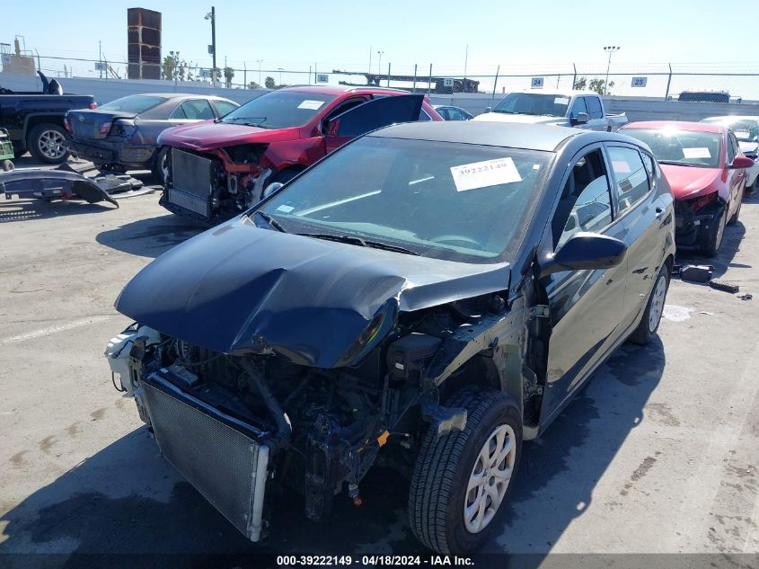 2014 Hyundai Accent Gs VIN: KMHCT5AE3EU175480 Lot: 39222149