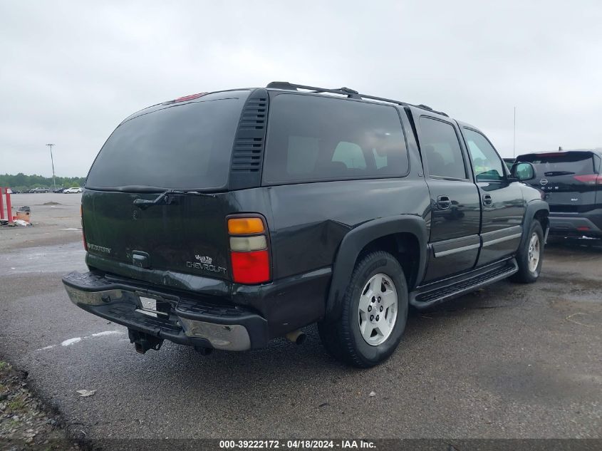 2004 Chevrolet Suburban 1500 Lt VIN: 3GNEC16ZX4G293293 Lot: 39222172