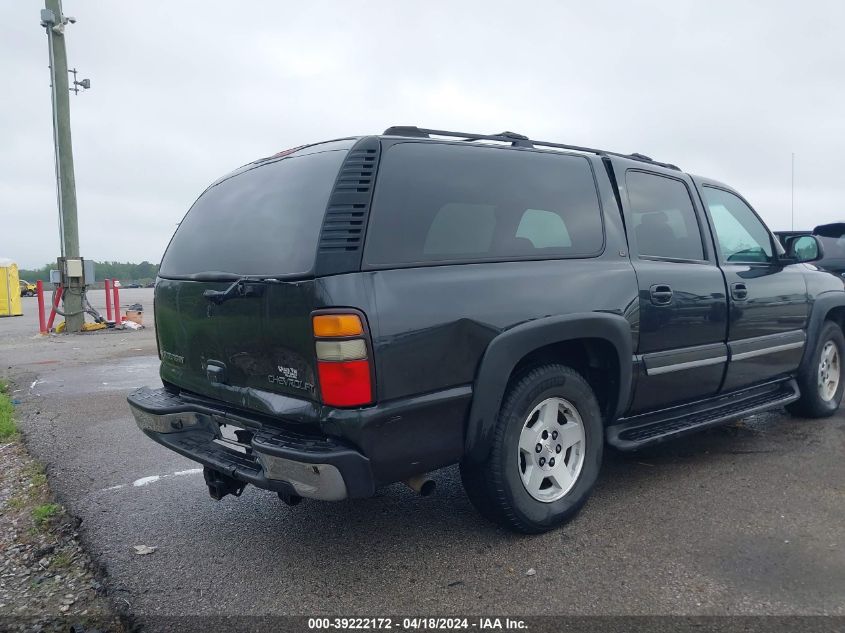 2004 Chevrolet Suburban 1500 Lt VIN: 3GNEC16ZX4G293293 Lot: 39222172