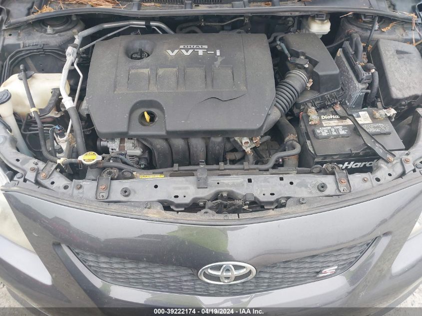 2009 Toyota Corolla S VIN: 1NXBU40EX9Z161604 Lot: 39222174