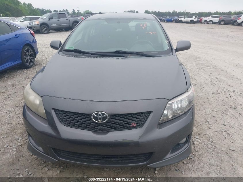 2009 Toyota Corolla S VIN: 1NXBU40EX9Z161604 Lot: 39222174