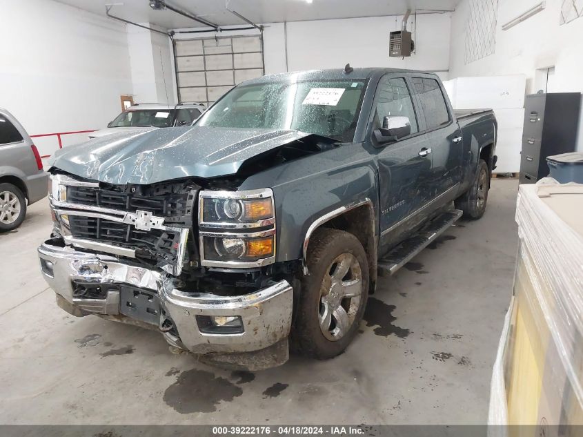 2014 Chevrolet Silverado 1500 2Lz VIN: 3GCUKSEC2EG208040 Lot: 39222176