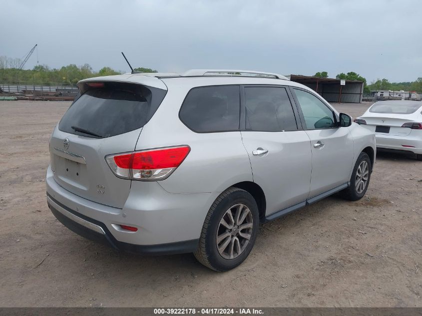 2014 Nissan Pathfinder Sv VIN: 5N1AR2MM6EC731021 Lot: 39222178