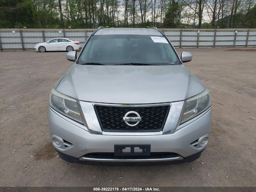 2014 Nissan Pathfinder Sv VIN: 5N1AR2MM6EC731021 Lot: 39222178