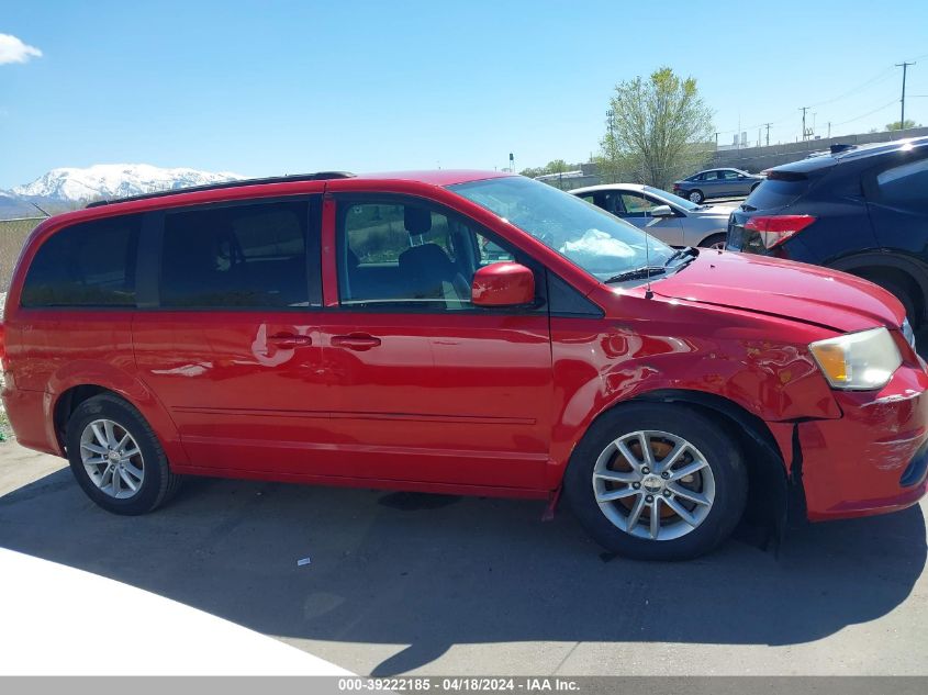 2013 Dodge Grand Caravan Sxt VIN: 2C4RDGCG4DR740188 Lot: 39222185