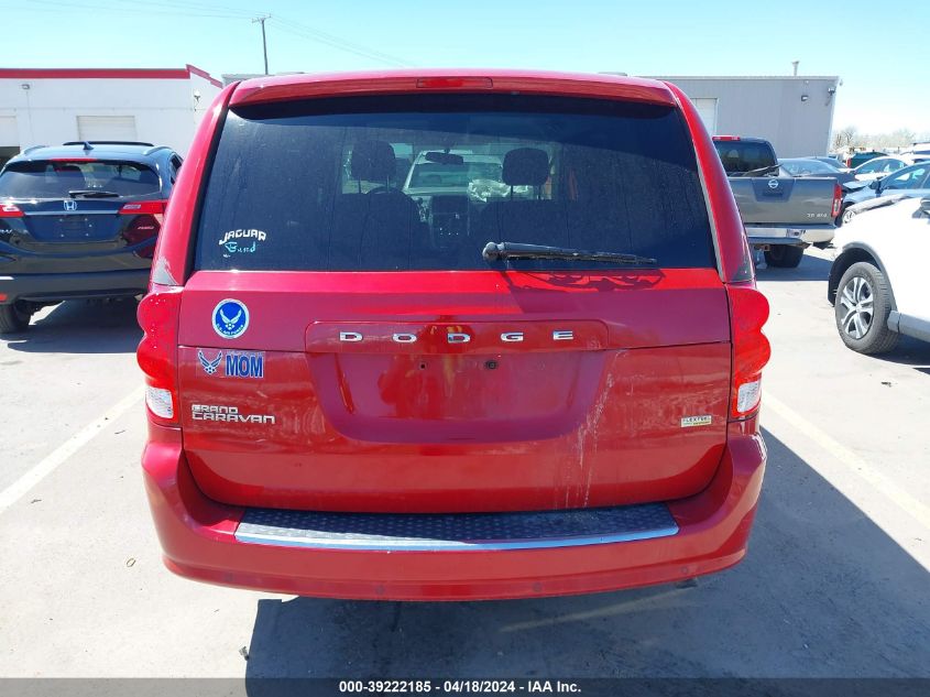 2013 Dodge Grand Caravan Sxt VIN: 2C4RDGCG4DR740188 Lot: 39222185