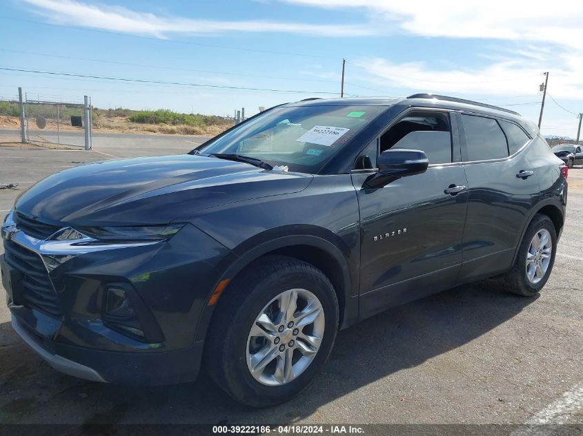 2022 Chevrolet Blazer Fwd 2Lt VIN: 3GNKBCR45NS138697 Lot: 39222186