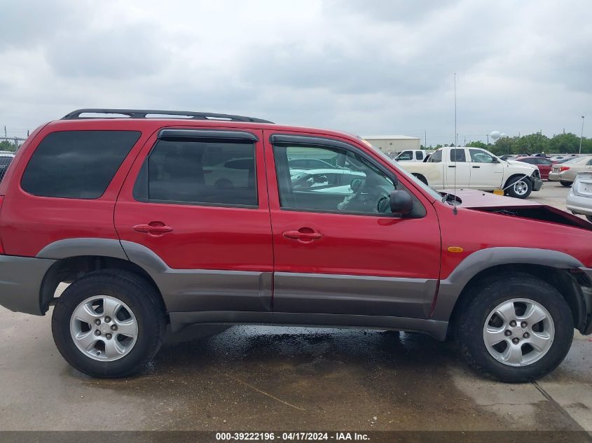 2003 Mazda Tribute Lx V6 VIN: 4F2CZ041X3KM53282 Lot: 39222196