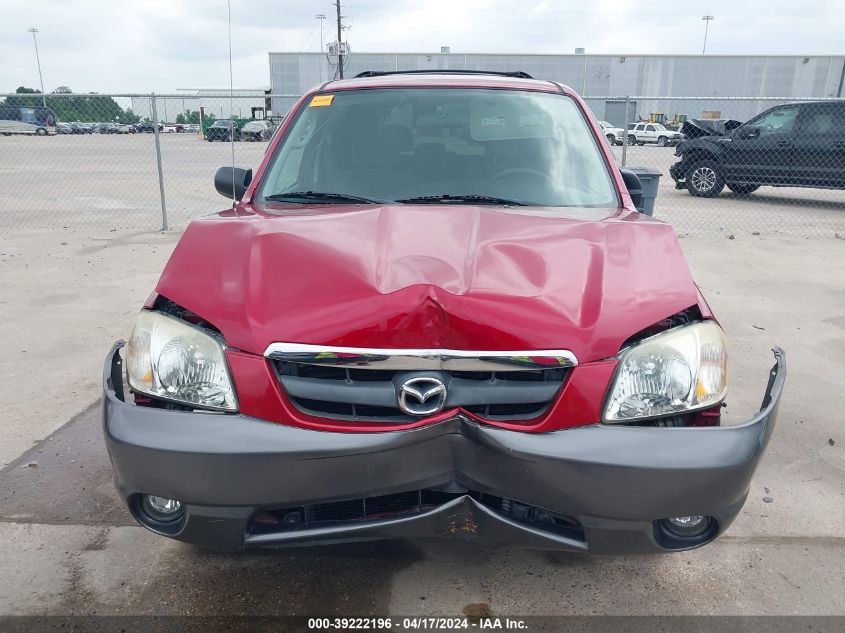 2003 Mazda Tribute Lx V6 VIN: 4F2CZ041X3KM53282 Lot: 39222196