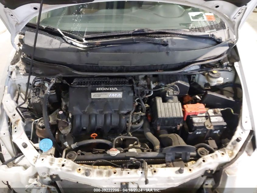 2010 Honda Insight Ex VIN: JHMZE2H79AS004686 Lot: 39222205