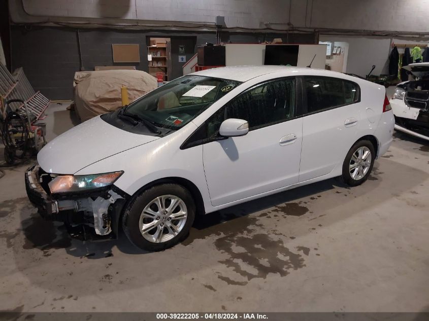 JHMZE2H79AS004686 | 2010 HONDA INSIGHT