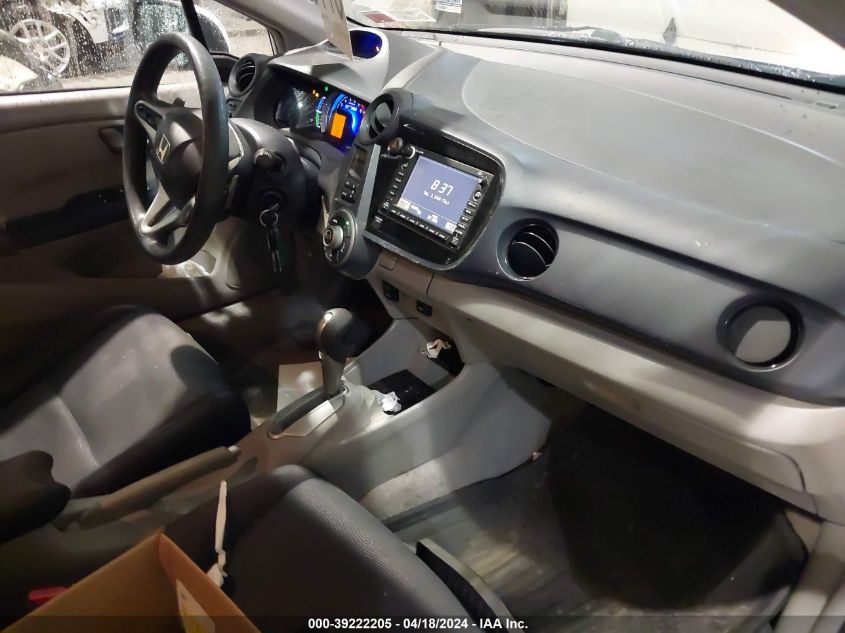 2010 Honda Insight Ex VIN: JHMZE2H79AS004686 Lot: 39222205