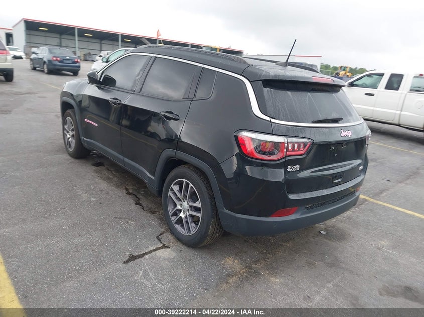 VIN 3C4NJCBB3LT241478 2020 JEEP COMPASS LATITUDE