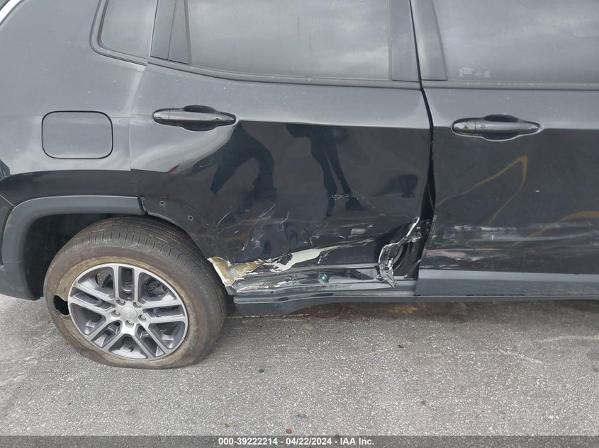 VIN 3C4NJCBB3LT241478 2020 JEEP COMPASS LATITUDE