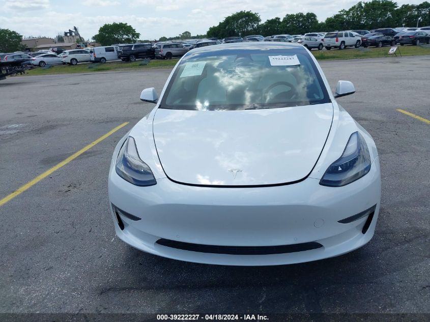 2021 Tesla Model 3 Long Range Dual Motor All-Wheel Drive VIN: 5YJ3E1EB5MF026423 Lot: 39222227