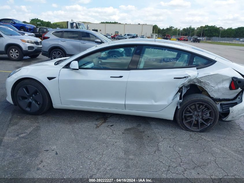 2021 Tesla Model 3 Long Range Dual Motor All-Wheel Drive VIN: 5YJ3E1EB5MF026423 Lot: 39222227