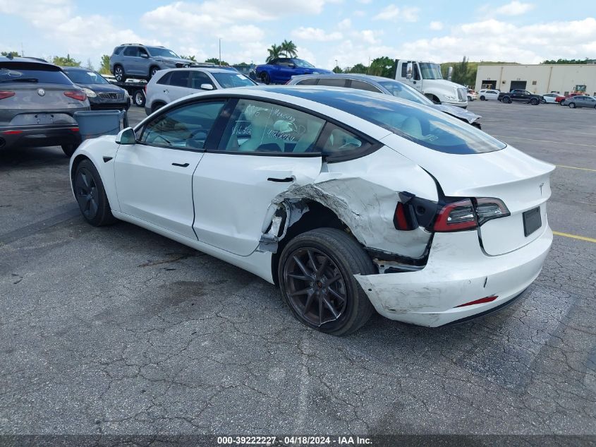 2021 Tesla Model 3 Long Range Dual Motor All-Wheel Drive VIN: 5YJ3E1EB5MF026423 Lot: 39222227